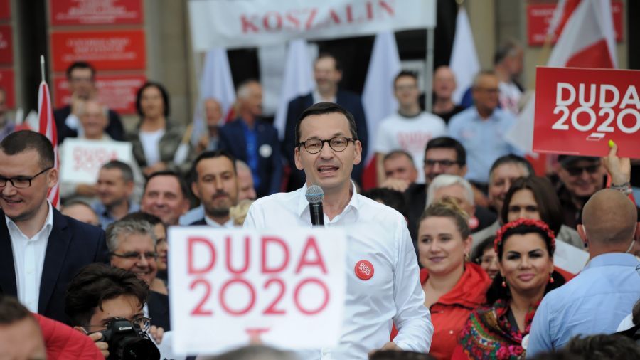 Premier Morawiecki w Koszalinie, Sławnie i Szczecinku