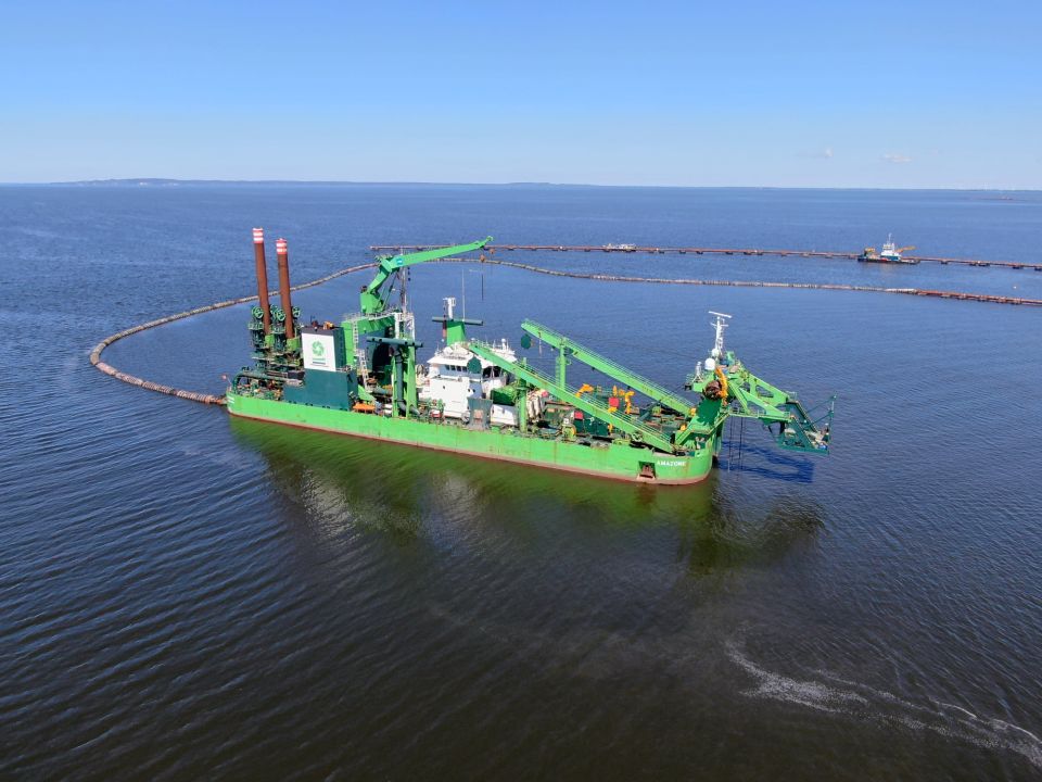 Wśród najważniejszych inwestycji Urzędu Morskiego w Szczecinie pogłębienie toru wodnego