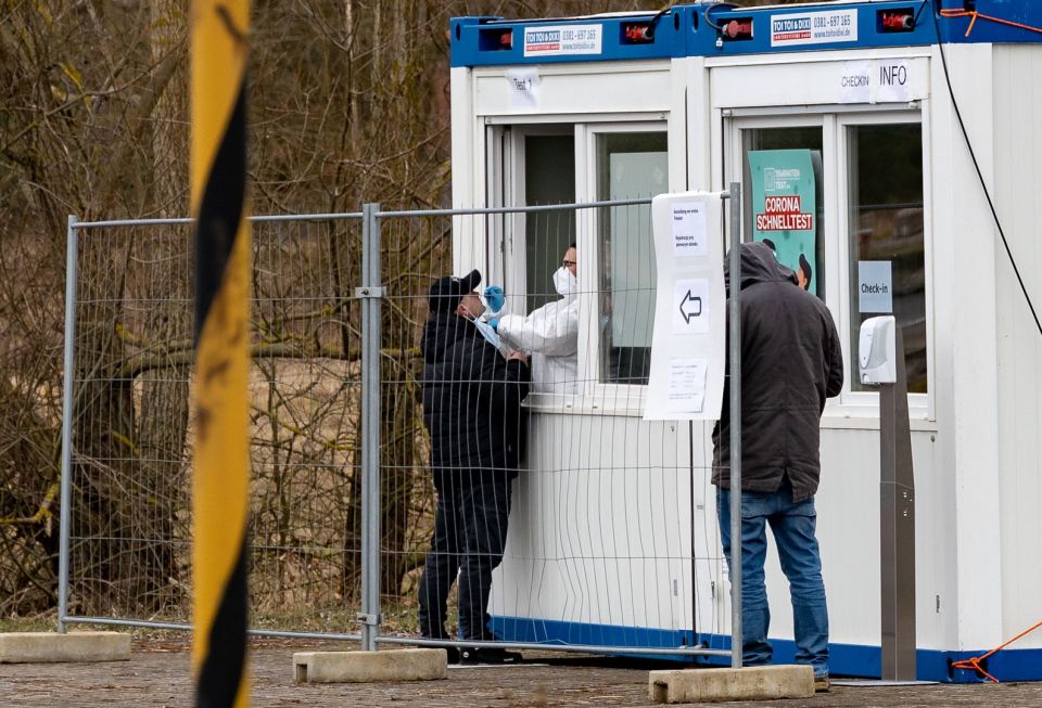 Darmowe testy na niemieckiej granicy