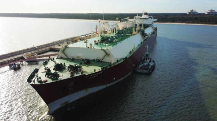 7. w tym roku dostawa LNG dotarła do Terminalu LNG w Świnoujściu